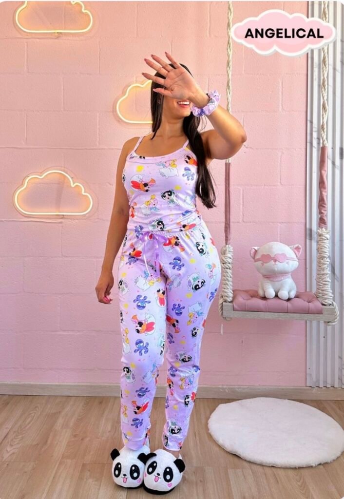 Pijama Angelical Chicas Súper Poderosas de Alexandra Muñoz Pijamas.